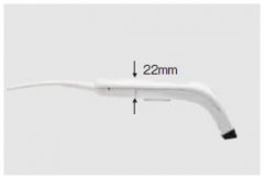 輕質(zhì)、緊湊型設計，握把厚度22mm，主機重量約85g