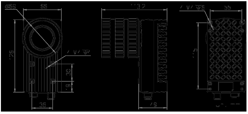 ?？礗D6000系列智能讀碼器2000 萬像素物流讀碼器外形尺寸.png